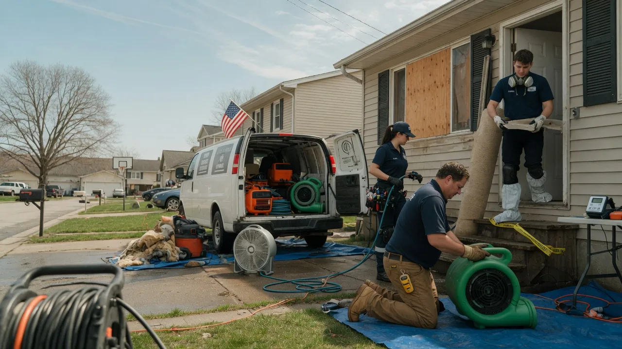 Water Damage Restoration in Maidsville, WV near me